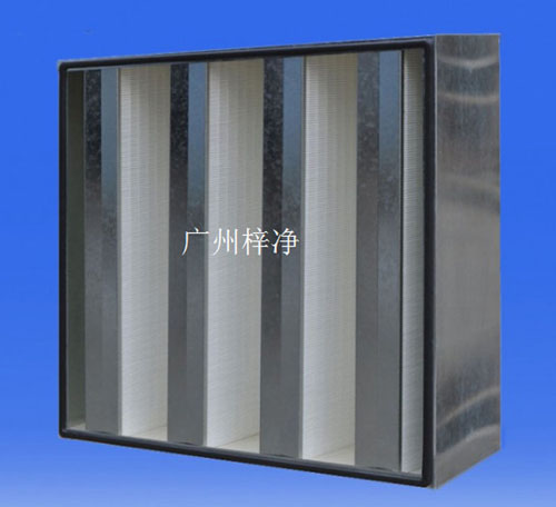 鍍鋅框FV型組合式亞高效過濾器